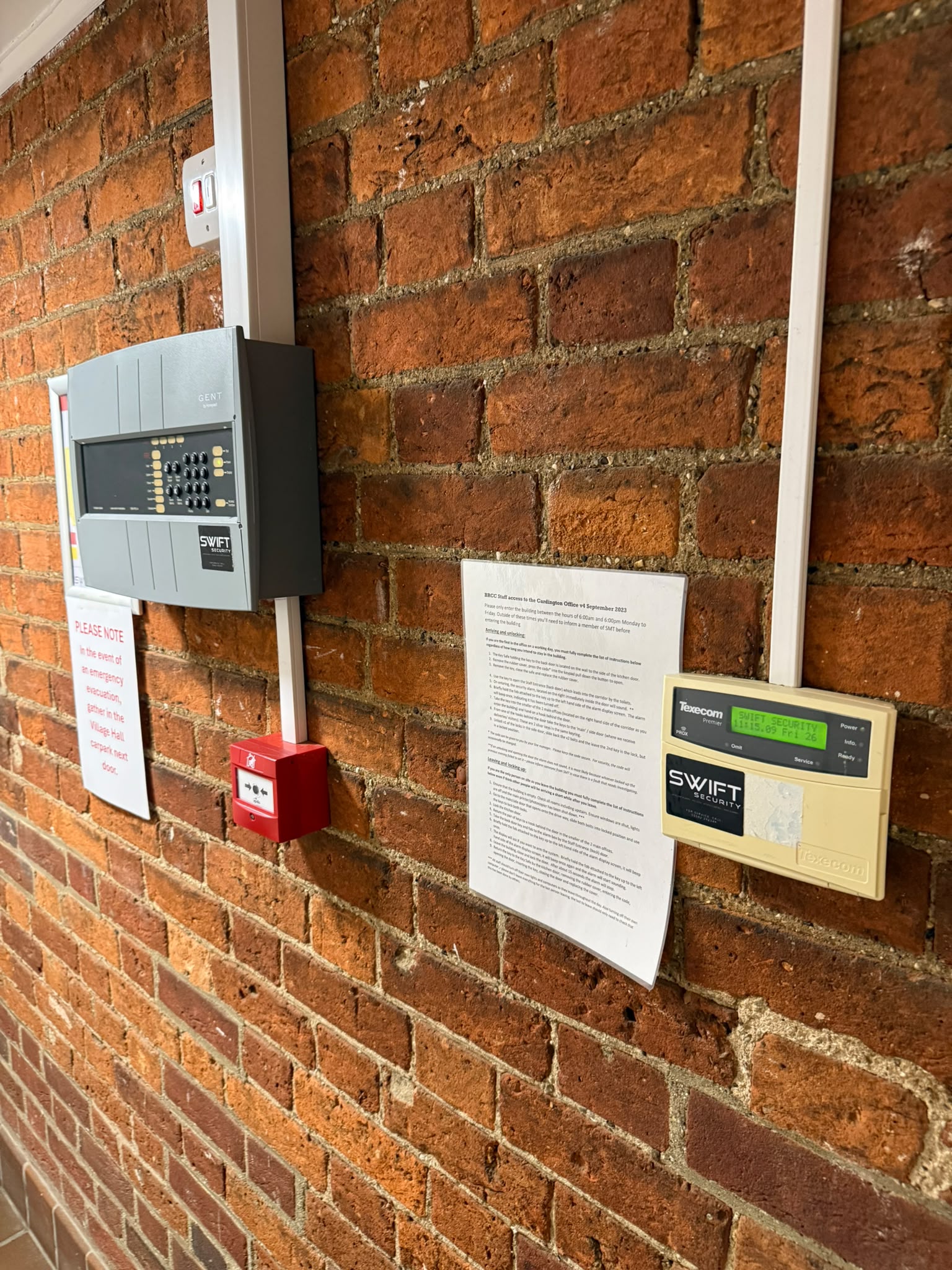 Compliance documentation handover